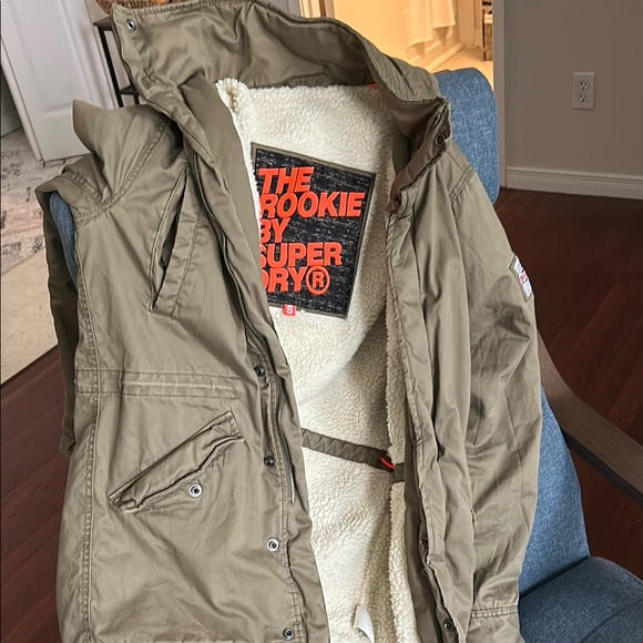 Superdry Tan Military & Field Jacket - Picture 1 of 6